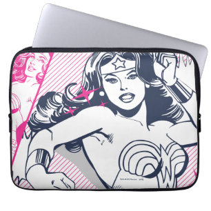 kvinnans styrka och styrka laptop sleeve
