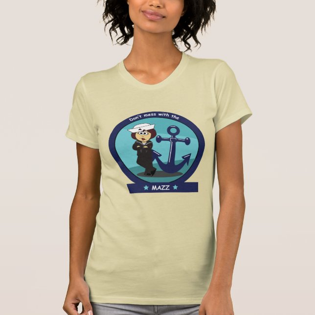 kvinnans t-shirt (Framsida)