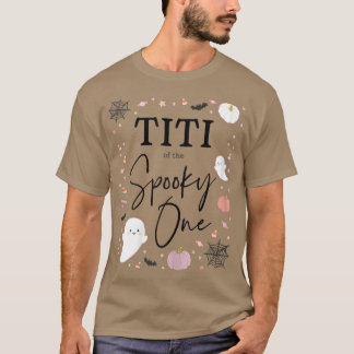 Kvinnans titel på "Spooky One Girl First Birthday" T Shirt