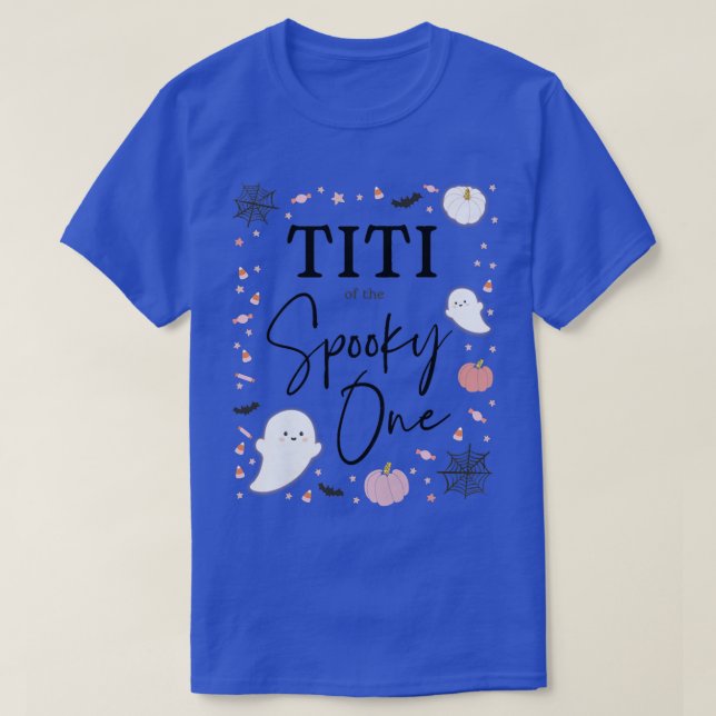Kvinnans titel på "Spooky One Girl First Birthday" T Shirt (Design framsida)