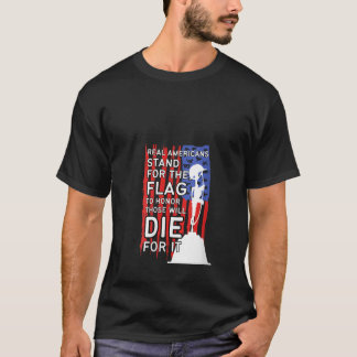 Kvinnans veterandag USA flagga Patriotic Army Mili T Shirt