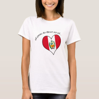 KvinnaPeru skjorta T-shirt