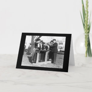 Kvinnapolisar och vapen 1914 kort