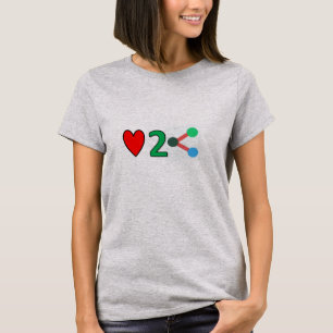 Kvinna's Kärlek2 T-shirt