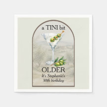 Kvinnas Klassiska Mar Tini Lite Äldre 30-årsdag