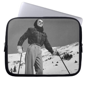 KvinnaSkier Laptop Sleeve