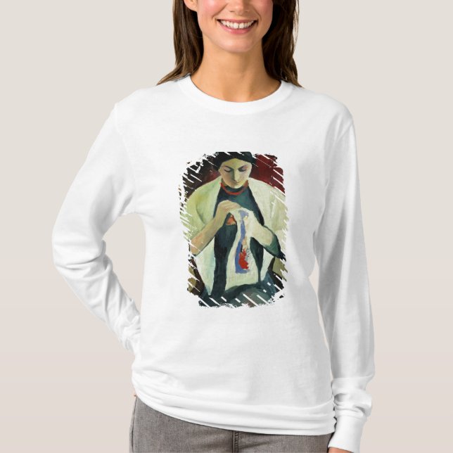Kvinnasömnad T Shirt (Framsida)