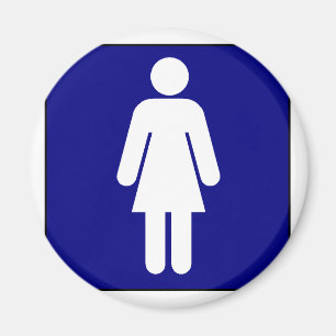 Kvinnasymbol Magnet
