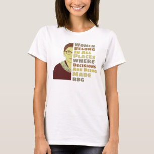 kvinndomare Ruth Bader T-Shirt