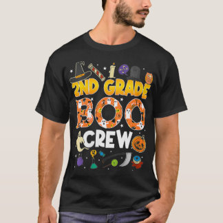 Kvinnlärare Halloween Women Manar Kids andra Klass T Shirt