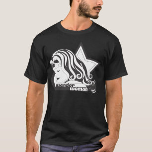 kvinnlig B&W-stjärna Tee Shirt
