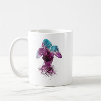 Kvinnlig boxare kaffemugg