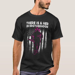 Kvinnlig brandman Kvinnor Henne i broderskap T Shirt