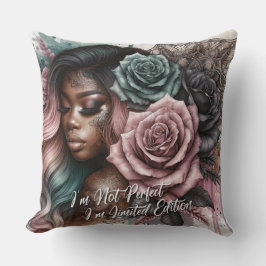 Kvinnlig daglig bekräftelse kudde