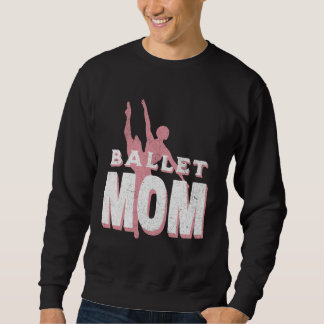 Kvinnlig dans mamma balett dansare ballerina dansa lång ärmad tröja