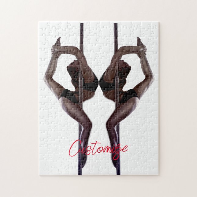 Kvinnlig dansare Thunder_Cove Pussel (Vertikal)