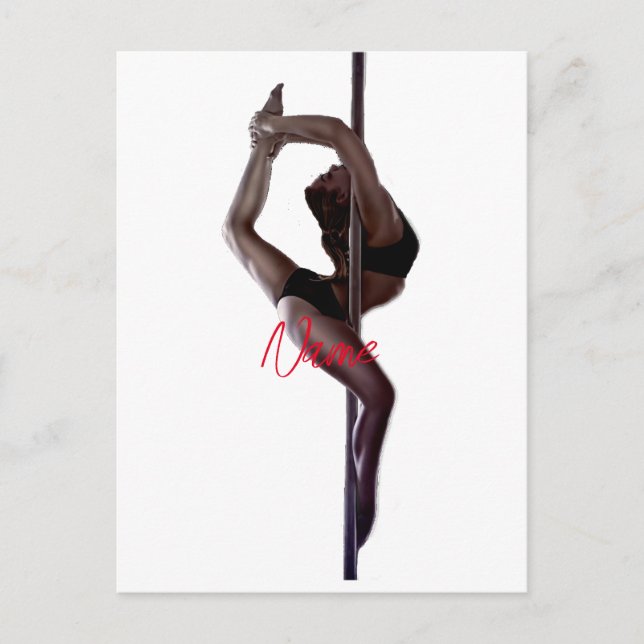 Kvinnlig dansare Thunder_Cove Vykort (Framsida)