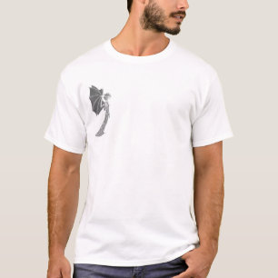 Kvinnlig demon som uppträder i drömmen och där t shirt