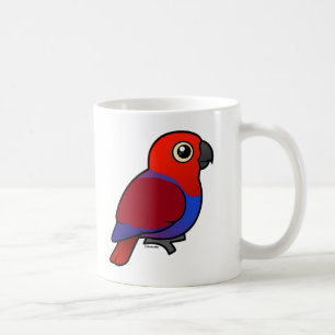 Kvinnlig Eclectus papegoja Kaffemugg