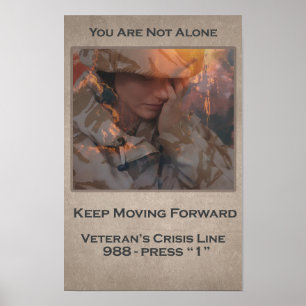 Kvinnlig, ej Ensam Poster