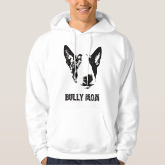 Kvinnlig elak mamma - Engelsk Bull Terrier-Mamma Hoodie