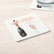 Kvinnlig Elegant Champagne-öppnande Pension