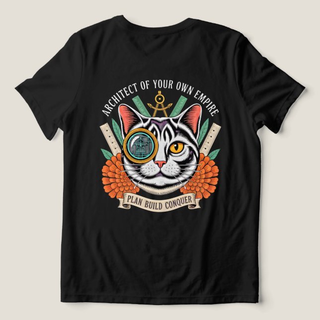 Kvinnlig Empowerment T-Shirt (Design baksida )