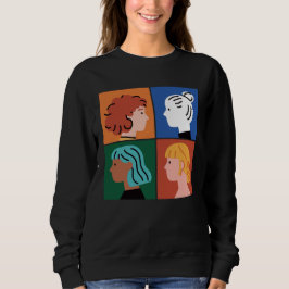 Kvinnlig Enhet Systerskap IWD-Gåva T Shirt