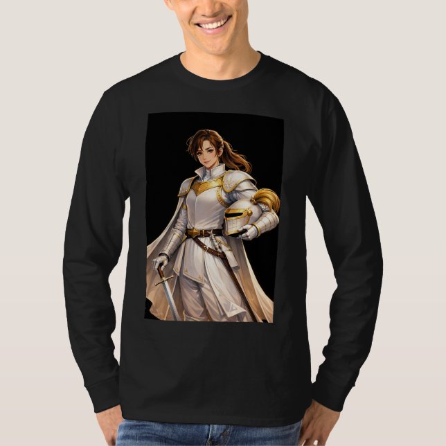 Kvinnlig fäktare t shirt (Framsida)
