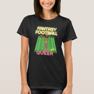 Kvinnlig Fantasy Football Drottningligamästare T Shirt