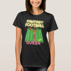 Kvinnlig Fantasy Football Drottningligamästare T Shirt