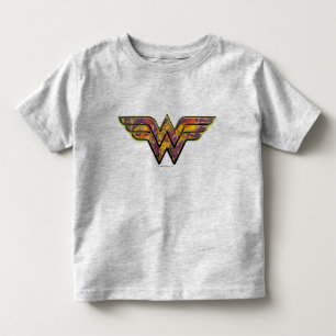 kvinnlig färgstark Logotyp T-shirt