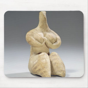 Kvinnlig figurine i den Halaf stilen, c.4500 BC Musmatta