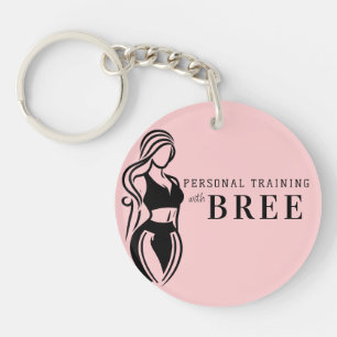 Kvinnlig Fitness Personlig Träning Minimalistisk