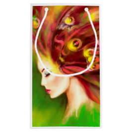 kvinnlig fjäril. Abstrakt