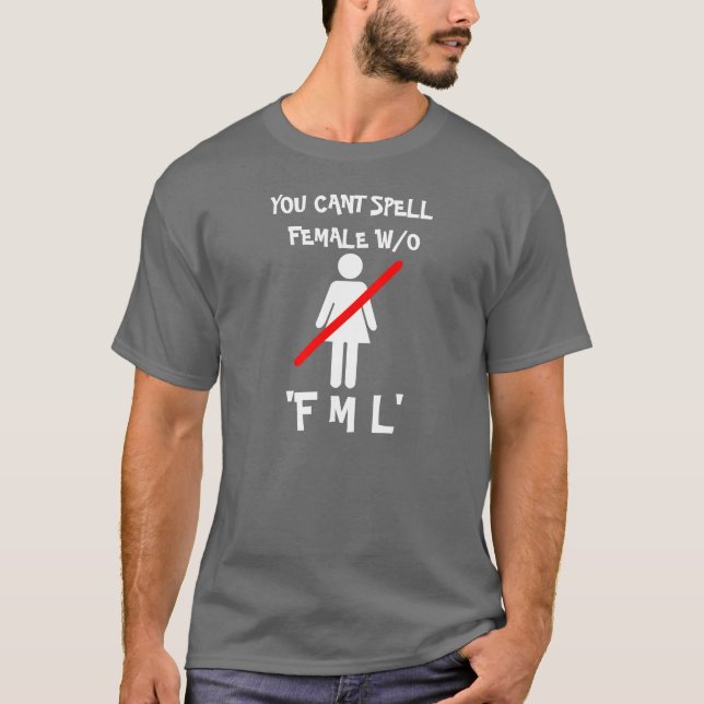 KVINNLIG FML TEE SHIRT (Framsida)
