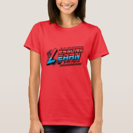 KVINNLIG FOKUS LEKTIONER LÄR T-SHIRT