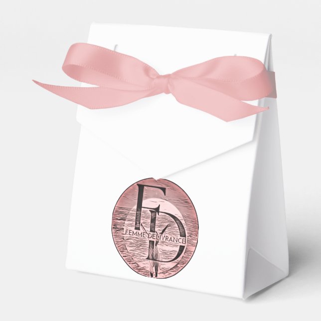 Kvinnlig försörjning presentaskar (Framsidan Sidan)