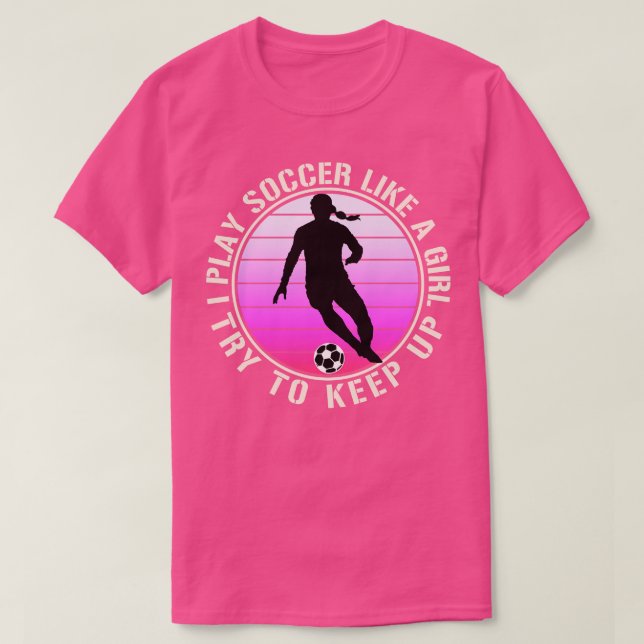 Kvinnlig fotboll t shirt (Design framsida)