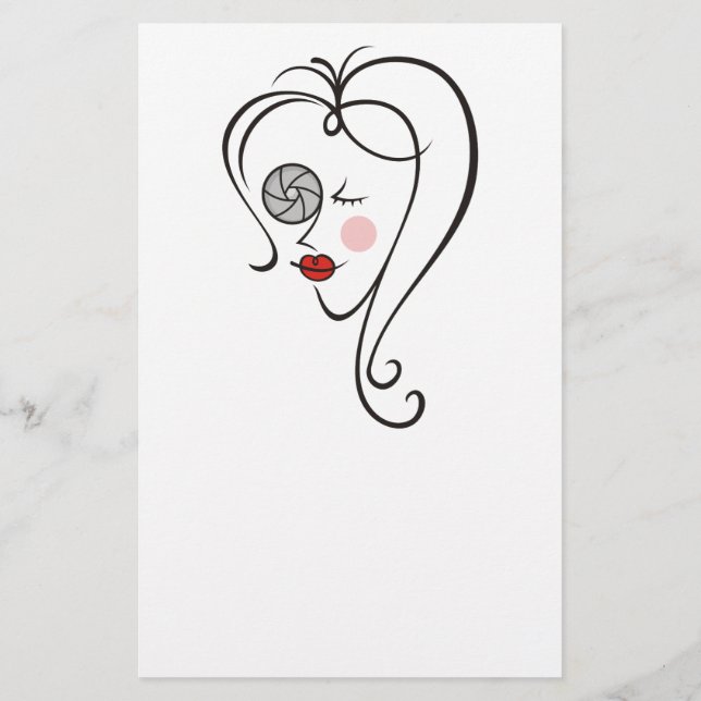 Kvinnlig fotograf flygblad (Baksidan)