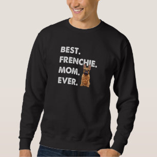 Kvinnlig French Bulldog Mamma Frenchie Mamma Bästa Lång Ärmad Tröja