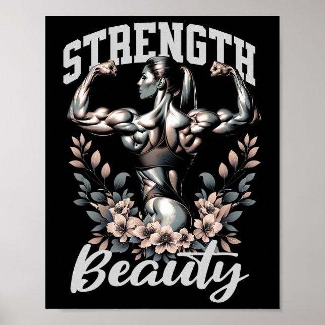 Kvinnlig fysisk och boskapsmässig styrka och bojko poster (Framsidan)