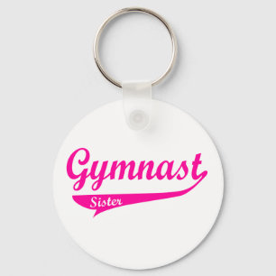 Kvinnlig gymnastfamiljSwoosh Nyckelring