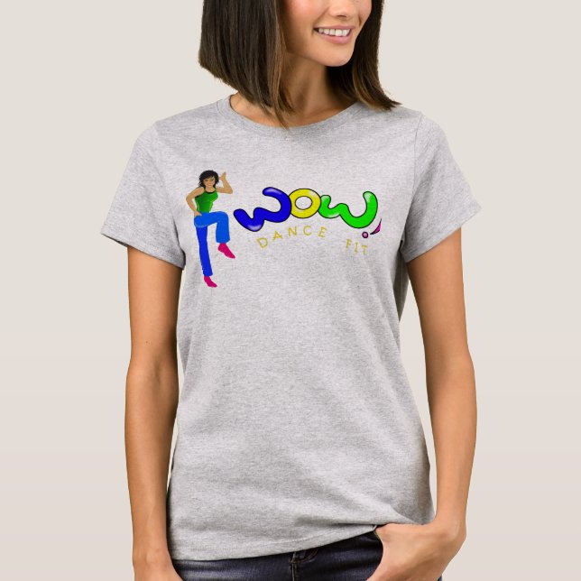 Kvinnlig idrottsteknisk konkurrent T-Shirt (Framsida)