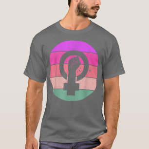 Kvinnlig jämställdhet Kvinnlig symbol för ökad mak T Shirt