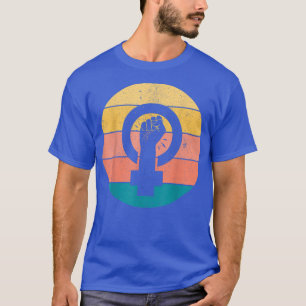 Kvinnlig jämställdhet Kvinnlig symbol för ökad mak T Shirt