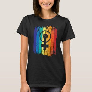 Kvinnlig jämställdhet Kvinnors Höger Kvinnlig Vint T Shirt