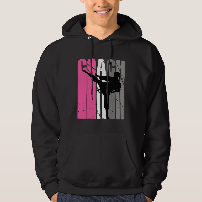 Kvinnlig Jiu Jitsu Instruktör Koreograf C Hoodie (Framsida)
