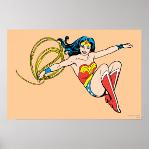  kvinnlig jumping poster