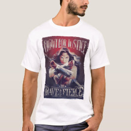 kvinnlig kamp för rättvisa t-shirt
